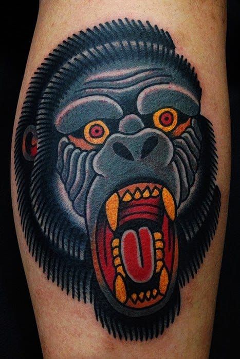 surrealistic king kong