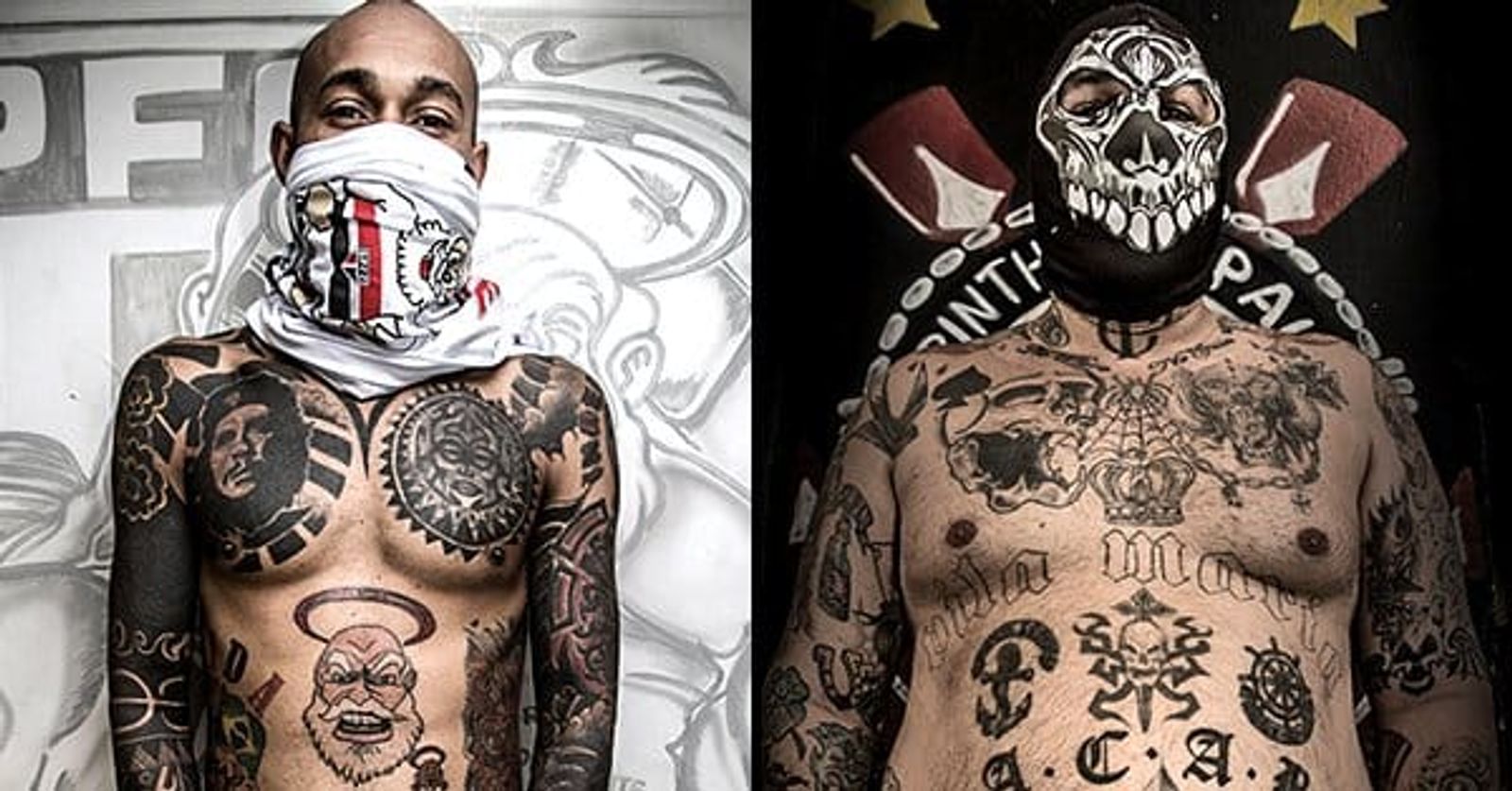 The Tattooed Football Hooligans of Brazil • Tattoodo