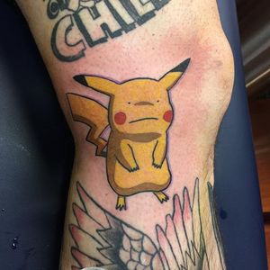 Pikachu Tattoo by Kyle H #pikachu #pikachutattoo #pikachutattoos #pokemon #pokemontattoo #pokemontattoos #pokemongo #nintendo #nintendotattoo #game #gamingtattoo #KyleH