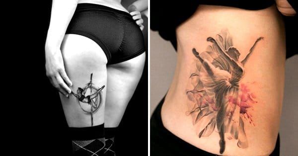 36 Amazing and Beautiful Dance Tattoo Ideas and Design Dancers Will Love   Psycho Tats
