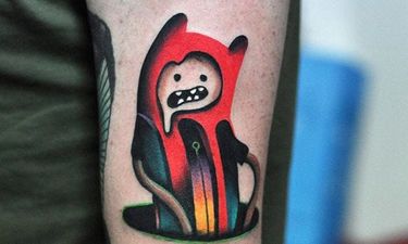 13 Wildly Psychedelic Pop Culture Tattoos by David Cote • Tattoodo
