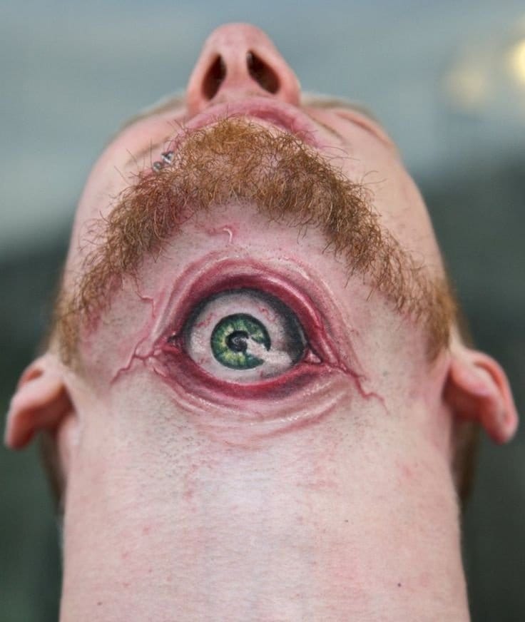 10 Awesome Under Chin Tattoos • Tattoodo