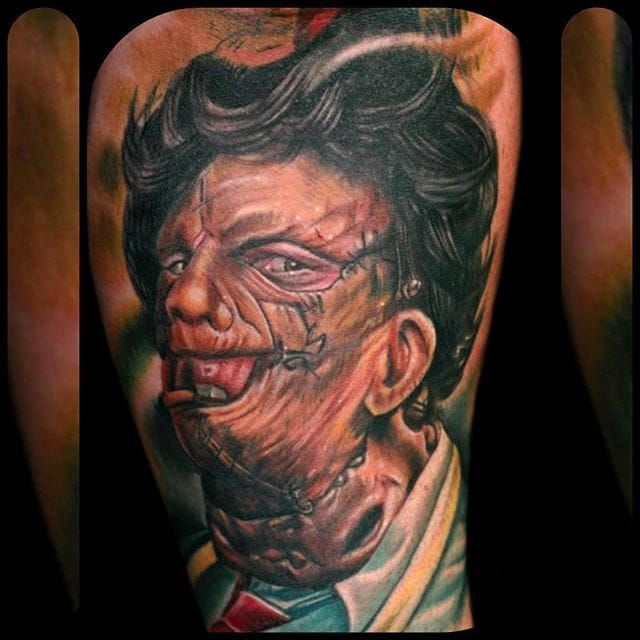 Leatherface from Texas Chainsaw 2  Best Tattoo Ideas Gallery