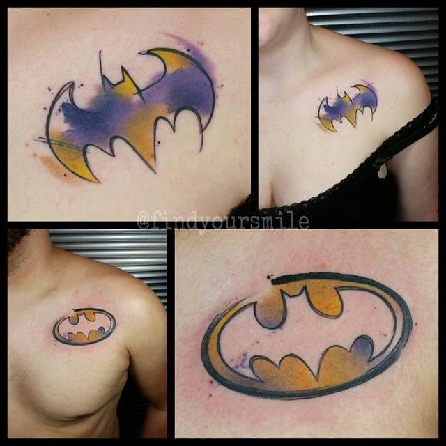 Batman tattoo  Batman Ink BatmanBatman logo by TXREC on DeviantArt