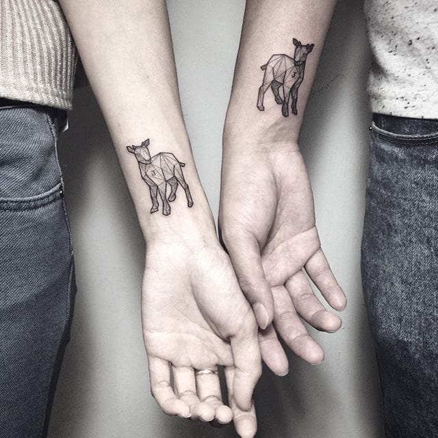 55 Meaningful Geometric Animals Tattoo To Try