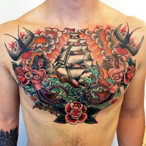 Great tattoo by La Familia Tattoo