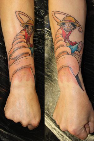 35 Awesome One Piece Tattoos For The Straw Hat Pirates Tattoodo