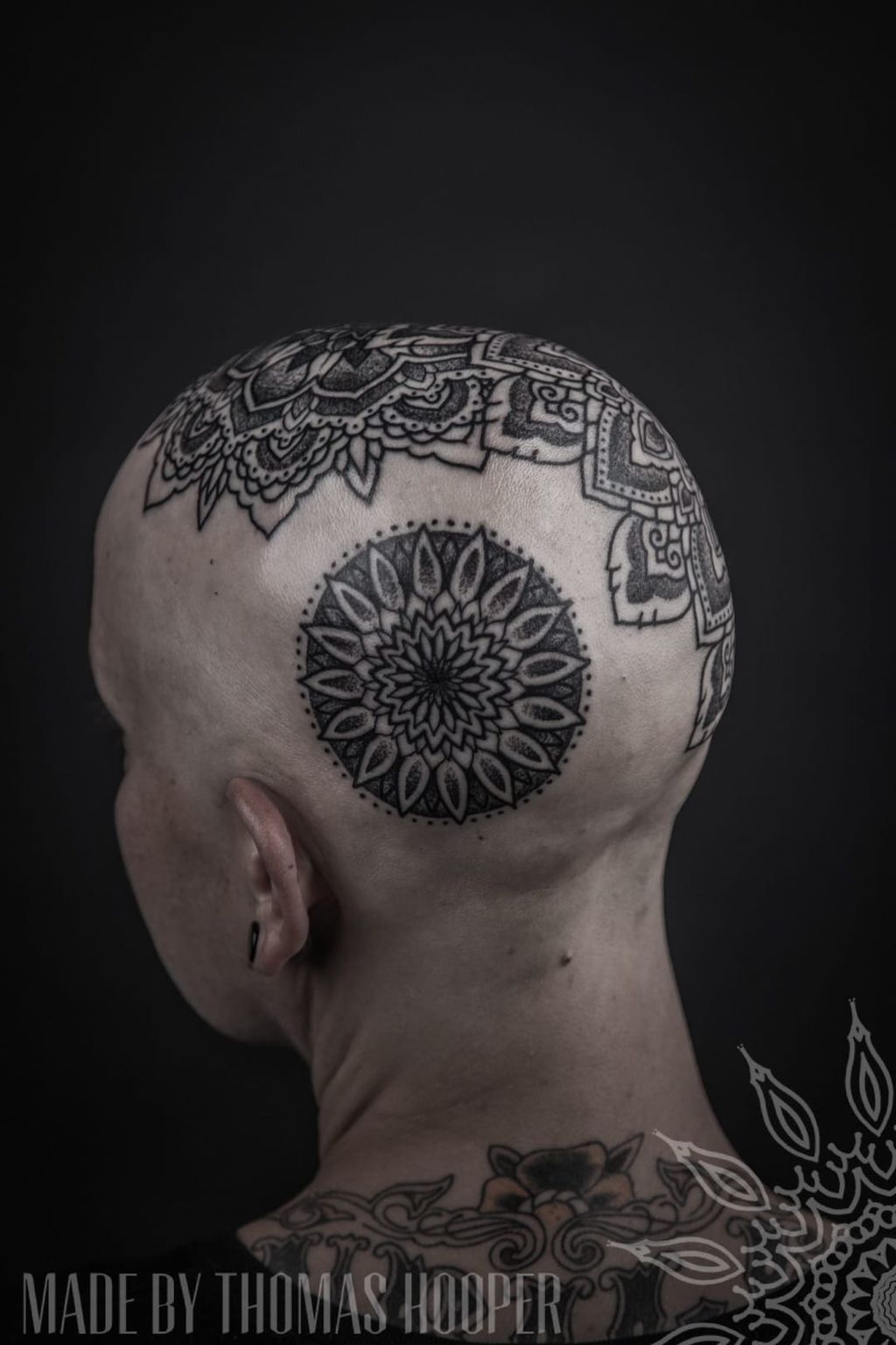 Thomas Hooper is a master of geometrical dotwork.