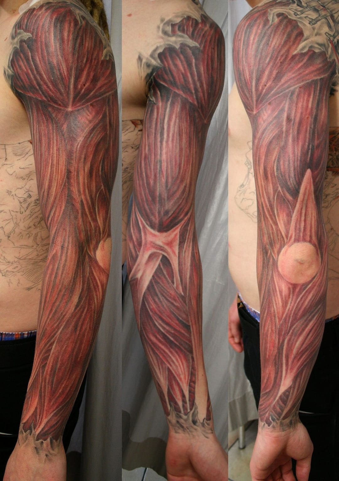 Muscles tattoo