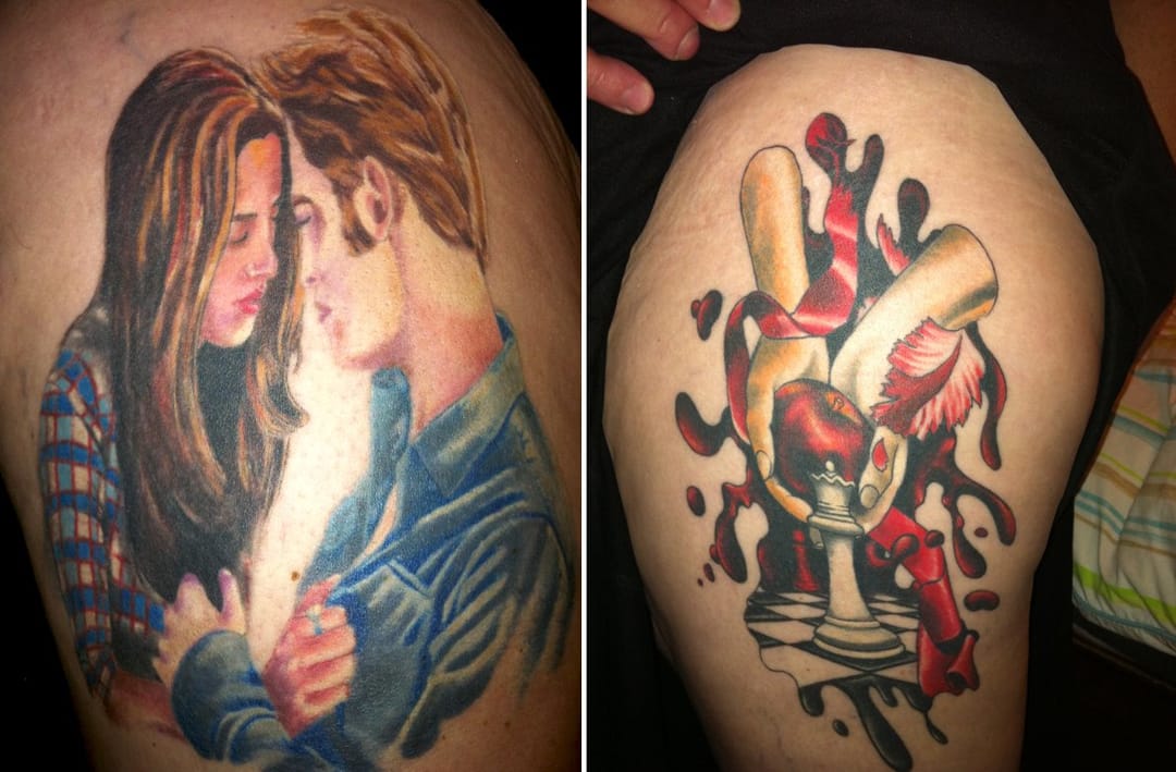 20 Tragic Twilight Tattoos • Tattoodo