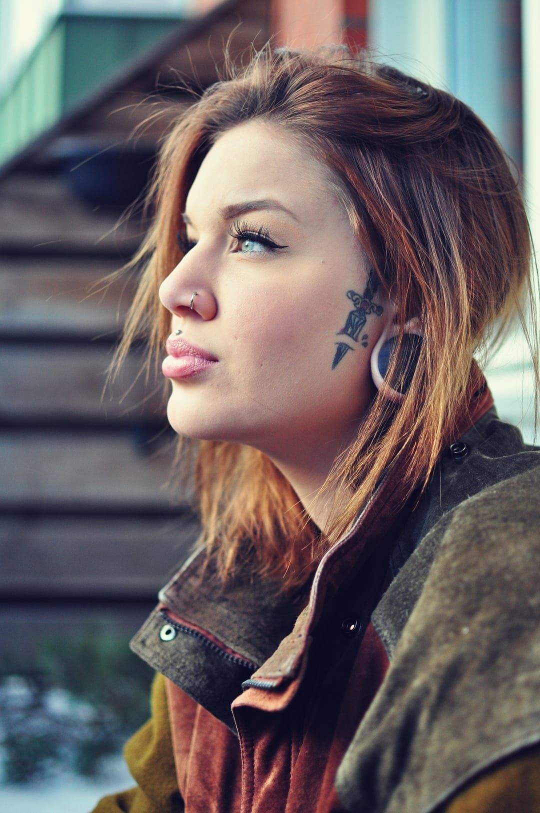 25 Sweet Side Face Tattoos • Tattoodo