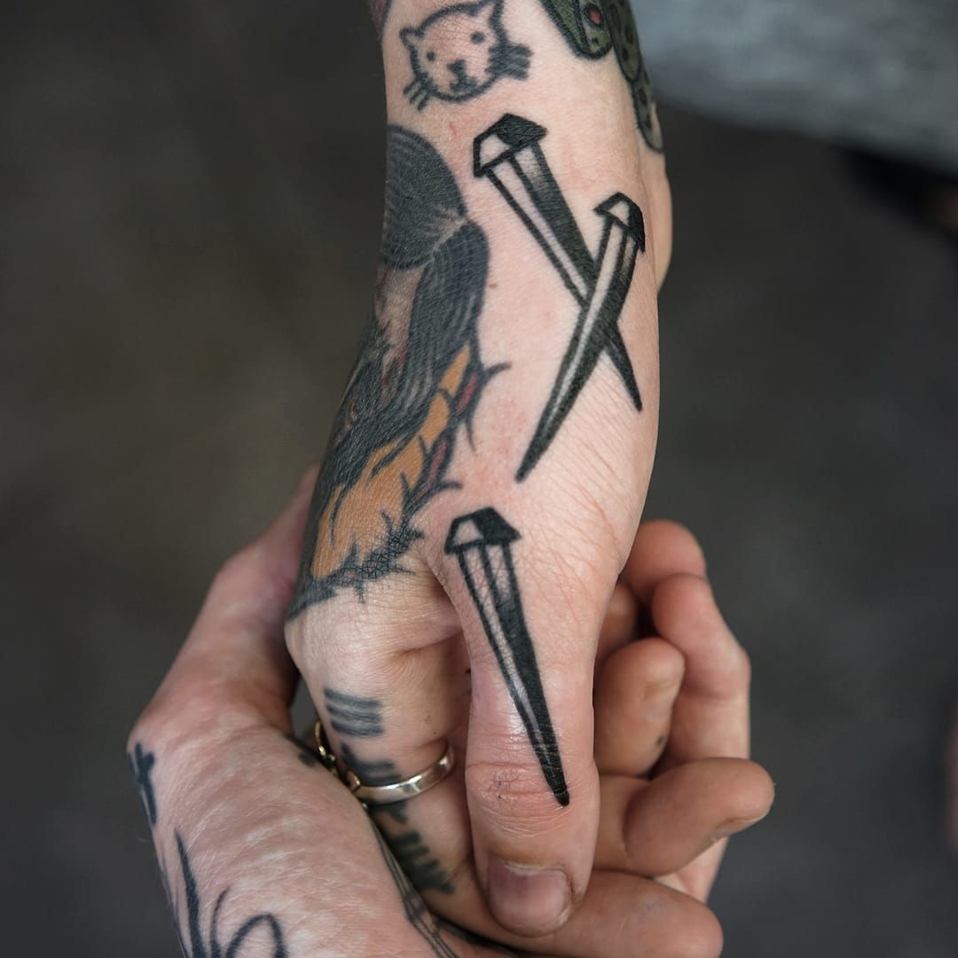 Three Nails Tattoo PNG Transparent SVG Vector  OnlyGFXcom