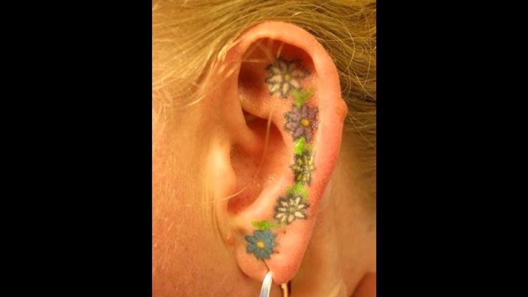 Top 82 inner ear tattoos latest  thtantai2