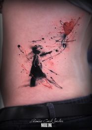 25 Banksy Inspired Tattoos Tattoodo 25 Banksy Inspired Tattoos Tattoodo