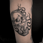 Skull in Coffin
