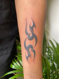 Neotribal Forearm Tattoo
