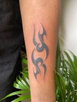 Neotribal Forearm Tattoo