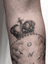 Royal Crown with Clouds