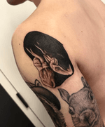 Abstract Black Shape