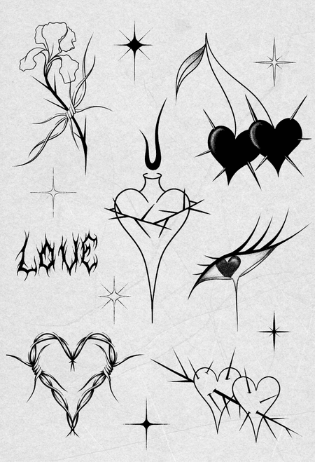 Flash tattoo