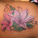 Flower tattoo by Natalia #flower #pink #ozonetattoo