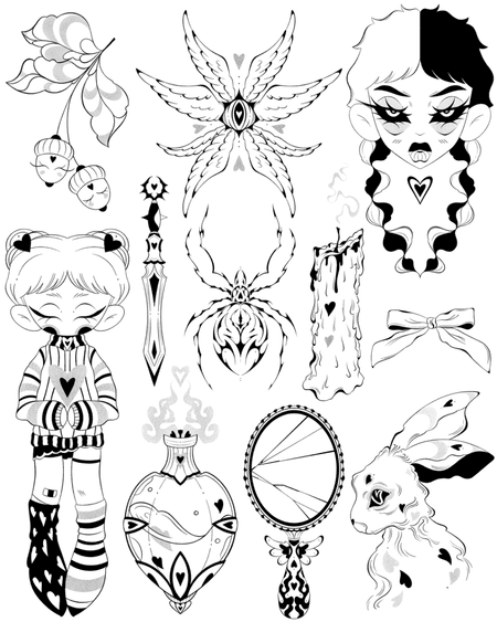 Flash tattoo