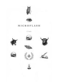 Micro-Realism Tattoo Flash Sheet
