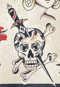 Skull and Dagger Flash