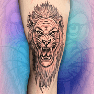 Lion's Head Tattoo