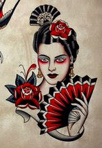 Spanish Dancer Portrait