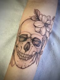 Floral Skull