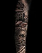 Bottom healed and top fresh. 😍 #sandiegotattooartists #sandiegotattoo #sandiegotattoos