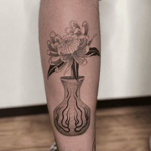 Blackwork tattoo style