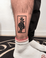 Head and Tree Tattoo