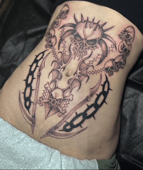 Gothic Belly Design