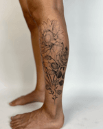 Floral Leg Piece