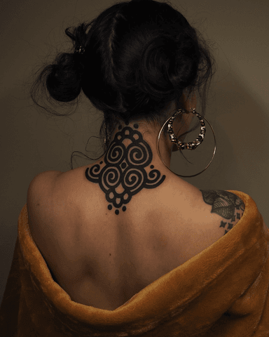 Tattoo work at La Candela Tattoo