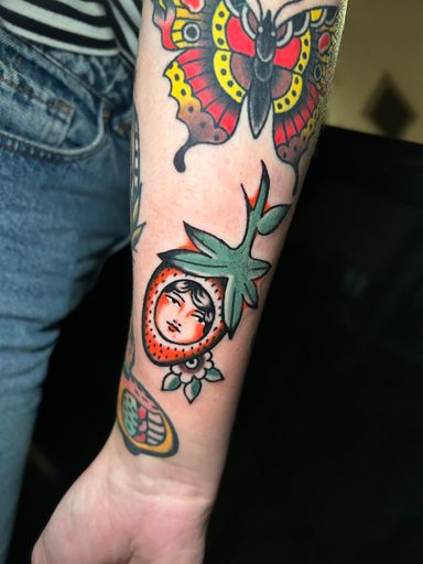 Tattoo work at Tsunami Tattoo Barcelona