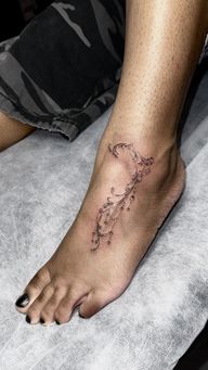 Ornamental Ankle Scroll