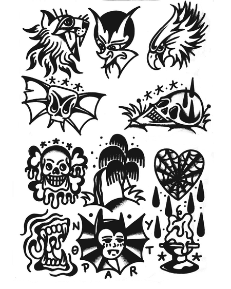 Flash tattoo