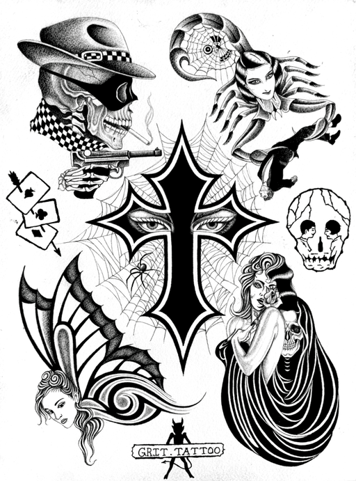 Flash tattoo