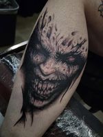 Last one from @huntsvegastattooexpo Huge thanks to Tracy for coming out to the show and picking up this piece from me! Only a couple spots left open for the year. Some convention dates and some in colorado. Email vegvisirbodyart@gmail.com To secure your spot ASAP! Proudly sponsored by and made using products from: @phucstyxtattoosupply @blackworkgloves @blackwork_supply @peakneedles @saniderm @axysrotary Much love everyone 🤘❤️🤘 #darkart #darkartist #demon #demontattoo #horrorart #horror #spooky #spookytattoos #tattooconvention #traveling #artist #ink #inked #traveltattoo #tattoodesign #huntsvegastattooconvention #axysartist #sanidermproteam @truetubes @truetattoosupply @industryinksusa @allegoryink @sullenclothing @sullenfamily @surreal_tattoo_dark @tattoobrewcoffeeco @bigtattygothgirlfriend @verucadulceofficial @aureliancraftworks @vegvisirbodyart