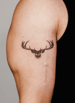 Deer Head Tattoo