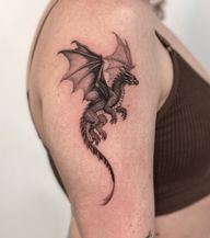 Small Dragon Tattoo