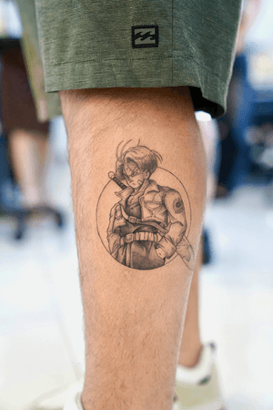 Anime tattoo style