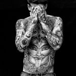 #tattoomodel #blackandgrey #kali #bodysuit #sleeve