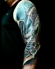 Alien Xenomorph Tattoo
