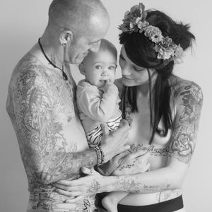#tattooedparents #tattooedcouples #love #couple