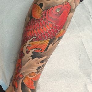 #japanese #koi #fish #koifish #tattoo #chrisgarver #invisiblenyc