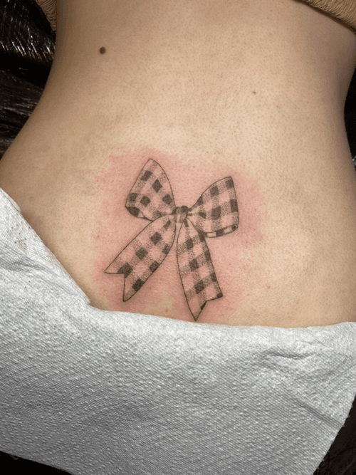 Gingham Bow